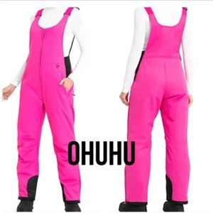 Ohuhu Ski Bib Overalls sz S